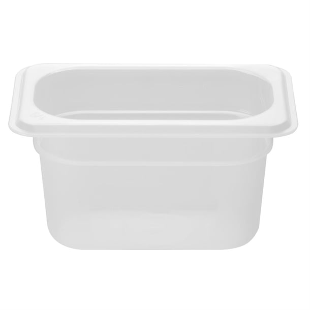 Nisbets Essentials Polypropylene 1/9 Gastronorm Container 100mm hz346