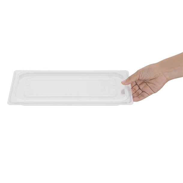 Nisbets Essentials Polypropylene Gastronorm Lid 1/3 hz347