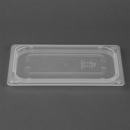 Nisbets Essentials Polypropylene Gastronorm Lid 1/4 hz348