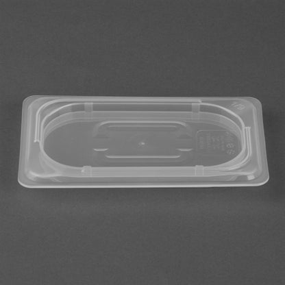 Nisbets Essentials Polypropylene Gastronorm Lid 1/9 hz350