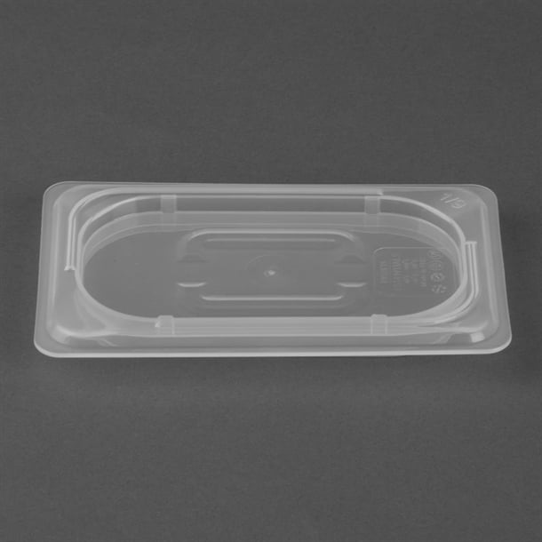 Nisbets Essentials Polypropylene Gastronorm Lid 1/9 hz350