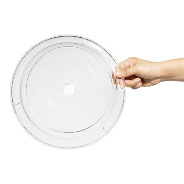 Vogue Polycarbonate Round Plate Cover 254mm hz353