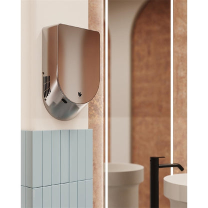 Dryflow Infinity Hand Dryer Brushed Satin hz385
