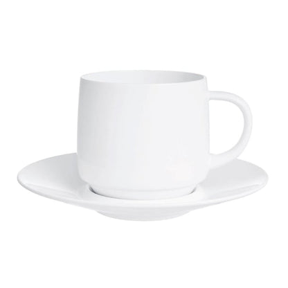 Arcoroc Intensity White Baril Cups 190ml (24 Pack) hz446