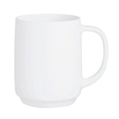 Arcoroc Intensity White Baril Mugs 290ml (24 Pack) hz449