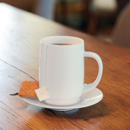 Arcoroc Intensity White Baril Mugs 290ml (24 Pack) hz449