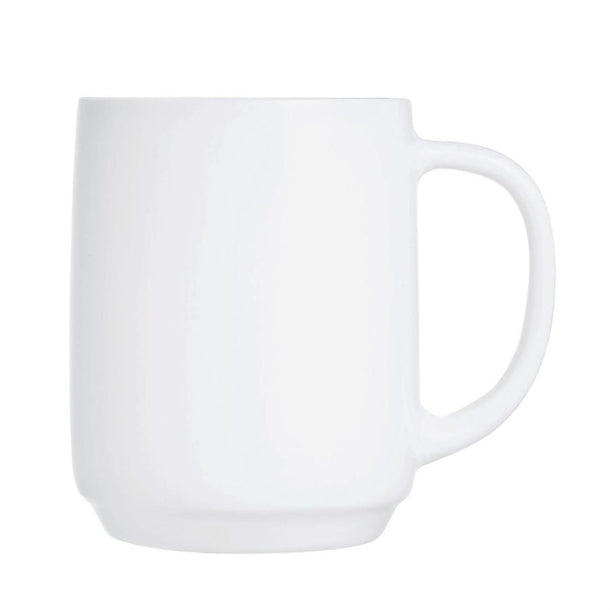 Arcoroc Intensity White Baril Mugs 290ml (24 Pack) hz449