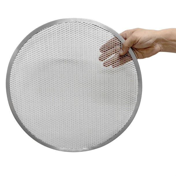 Vogue Aluminium Pizza Screen 16" hz494