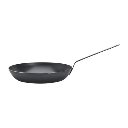 De Buyer Outdoor Blue Steel Round Pan 32cm hz501