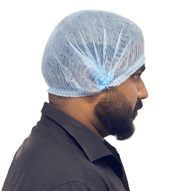 Hygiplas Hair Nets - Blue (50 Pack) hz505