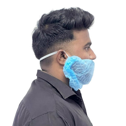 Hygiplas Beard Snoods - Blue (50 Pack) hz506