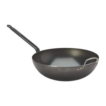 De Buyer Mineral B Wok Steel Blue Carbon 32cm hz602
