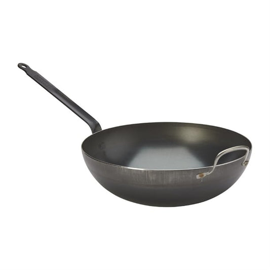 De Buyer Mineral B Wok Steel Blue Carbon 32cm hz602