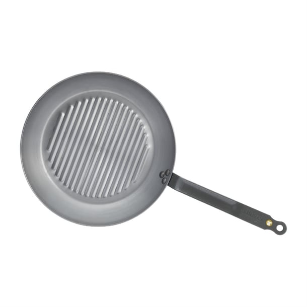 De Buyer Mineral B Round Grill Pan 32cm hz608