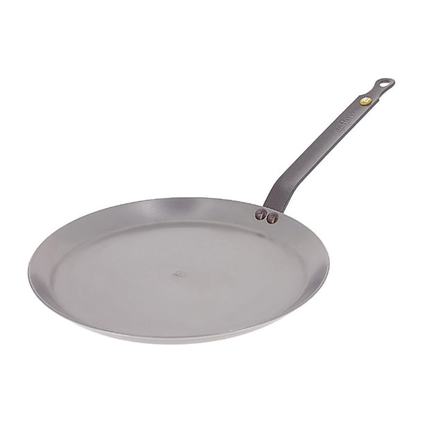 De Buyer Mineral B Steel Round Pancake Pan 30cm hz610