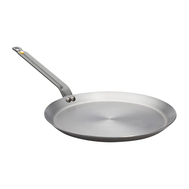 De Buyer Mineral B Steel Round Pancake Pan 30cm hz610