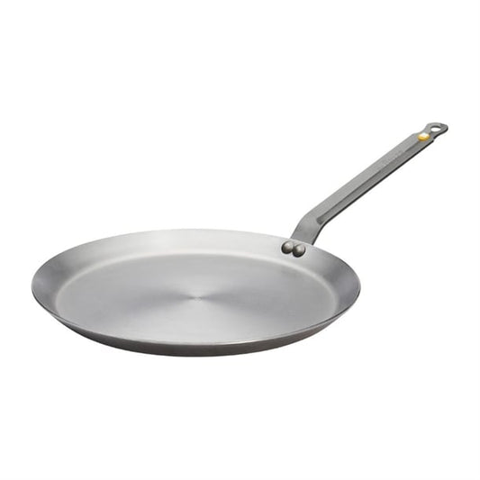 De Buyer Mineral B Steel Round Pancake Pan 30cm hz610