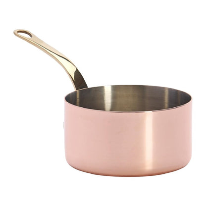 De Buyer Inocuivre Mini Saucepan with Brass Handle 10cm hz618