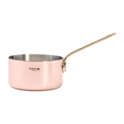 De Buyer Inocuivre Saucepan with Brass Handle 12cm hz619