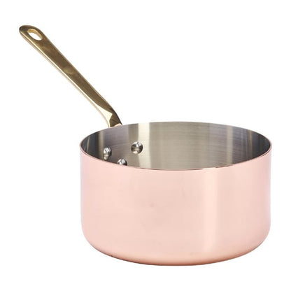 De Buyer Inocuivre Saucepan with Brass Handle 18cm hz622