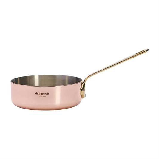 De Buyer Inocuivre Saute Pan Brass 16cm hz631