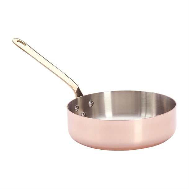 De Buyer Inocuivre Saute Pan Brass 20cm hz632
