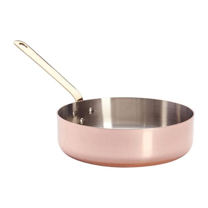 De Buyer Inocuivre Saute Pan Brass 24cm hz633