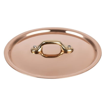 De Buyer Inocuivre Lid with Brass Handle 14cm hz647