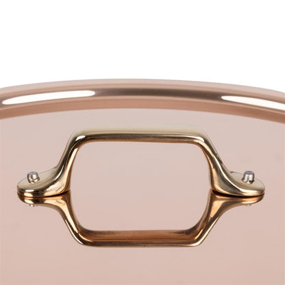De Buyer Inocuivre Lid with Brass Handle 28cm hz652