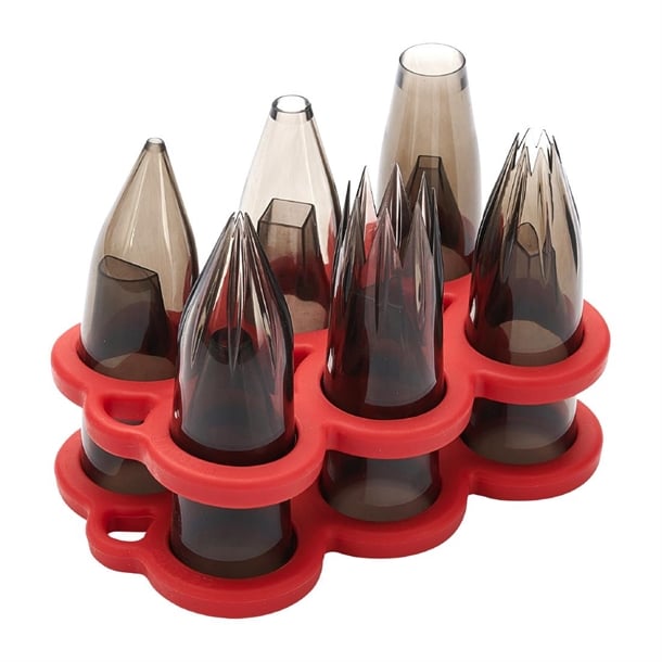 De Buyer Tritan Star Nozzles (6 Pack) hz659