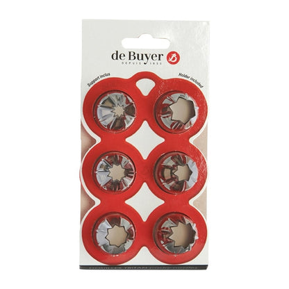 De Buyer Tritan Star Nozzles (6 Pack) hz659