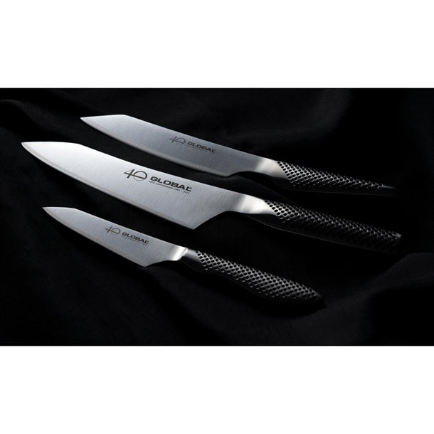Global 40th Anniversary Limited Edition 3-Piece Knife Set hz829