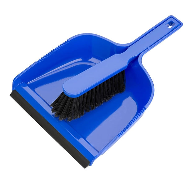 Jantex Dustpan & Brush Set - Blue hz843