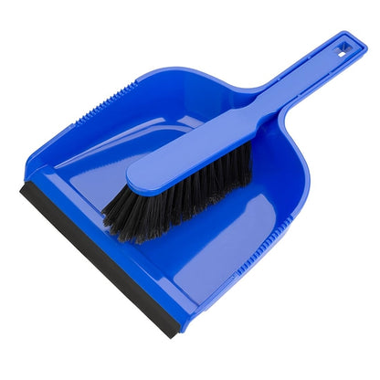 Jantex Dustpan & Brush Set - Blue hz843
