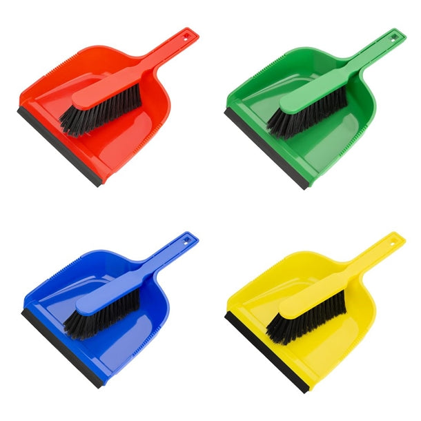 Jantex Dustpan & Brush Set - Blue hz843