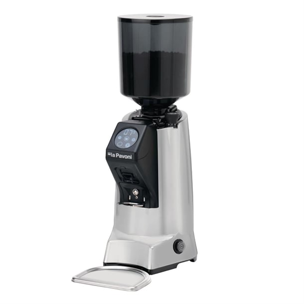 La Pavoni PGZIP2BC00UK Automatic Coffee Grinder Chrome hz855