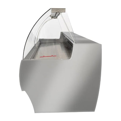 Zoin Barkly Serve Over Counter White with Red Trim 2000mm hz876-200