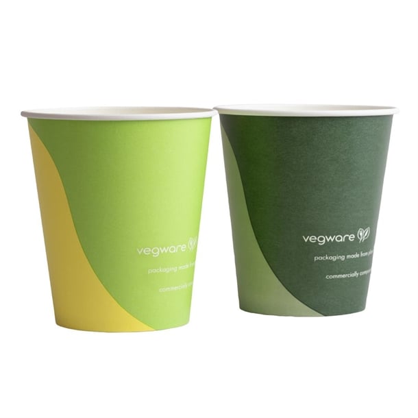 Vegware Paper Cold Cups 89-Series 10oz/285ml (1000 Pack) hz939