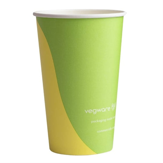 Vegware Paper Cold Cups 89-Series 16oz/400ml (1000 Pack) hz941