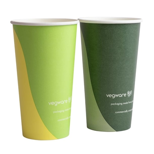 Vegware Paper Cold Cups 89-Series 20oz/500ml (1000 Pack) hz942