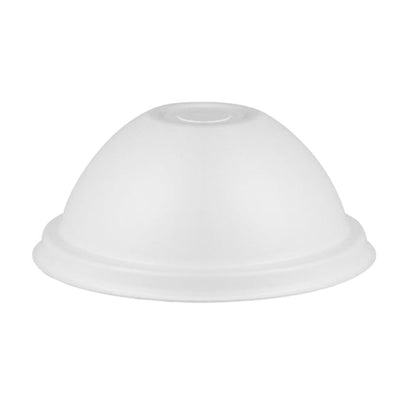 Vegware Nourish Moulded Fibre Cold Cup Dome Lids with Hole 89-Series (1000 Pack) hz943