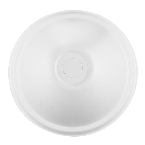 Vegware Nourish Moulded Fibre Cold Cup Dome Lids with Hole 89-Series (1000 Pack) hz943