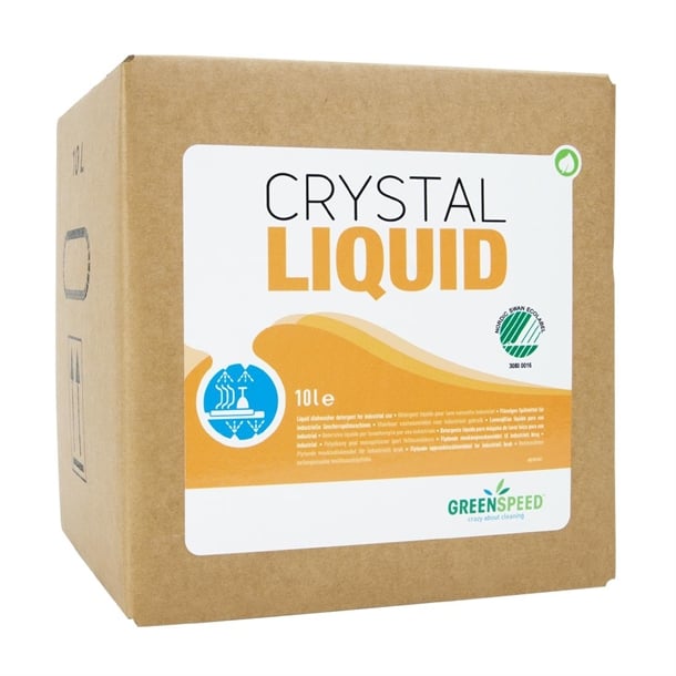 Greenspeed Crystal Liquid Dishwash Detergent Bag-in-Box 10Ltr hz947