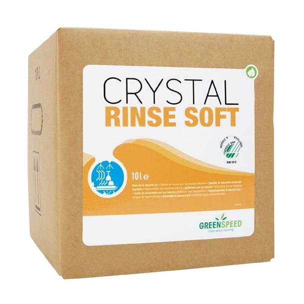 Greenspeed Crystal Rinse Soft Dishwash Rinse Aid Bag-in-Box 10Ltr hz950