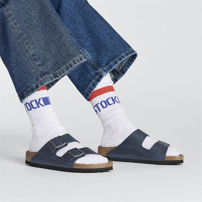 Birkenstock Cotton Tennis Sock White p_hz964
