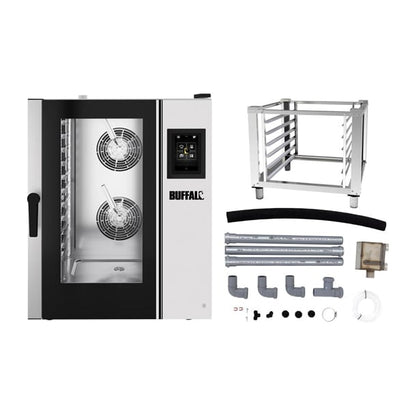 Buffalo Smart Touchscreen Electric Combi Oven 11x GN 1/1 p_hz978