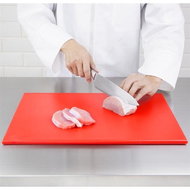 Hygiplas High Density Red Chopping Board p_hc866