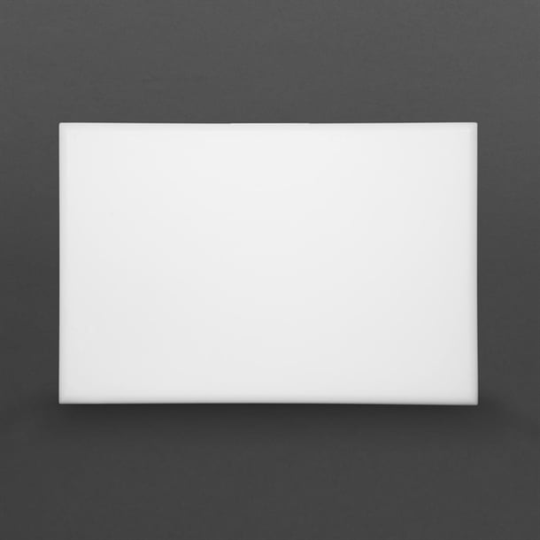 Hygiplas Extra Thick High Density White Chopping Board p_j038