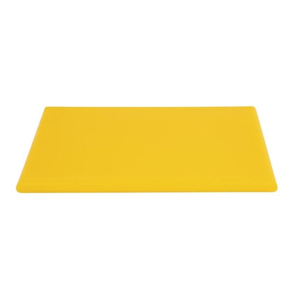Hygiplas Extra Thick High Density Yellow Chopping Board p_j039