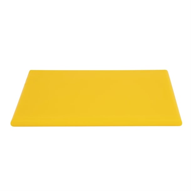 Hygiplas Extra Thick High Density Yellow Chopping Board p_j039
